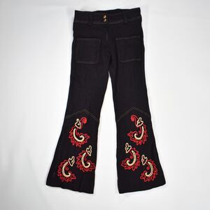 Vintage LaDonna 100% Wool Flared Pants - Size 10